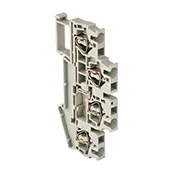 Колодка клеммная пружинная двойная JXB-ST-2.5 26А серая EKF PROxima