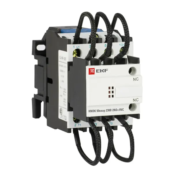 Контактор для конденсатора КМЭК 50квар 230В 2NО+1NC EKF PROxima купить ...