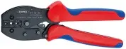 Пресс-клещи PreciForce®,  кол-во гнёзд: 3, 0.5 - 6.0 мм (20 -10 AWG), L-220 мм, чёрные, 2-комп. рукоятки, SB (KNIPEX)