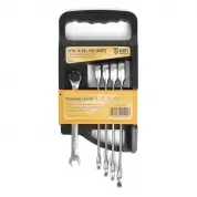 Набор гаечных комбинированных трещоточных ключей НТК-5 (8-14) серии KBT-PROFESSIONAL