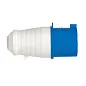 Вилка переносная 023 2Р+РЕ 32А 220В IP44 EKF PROxima
