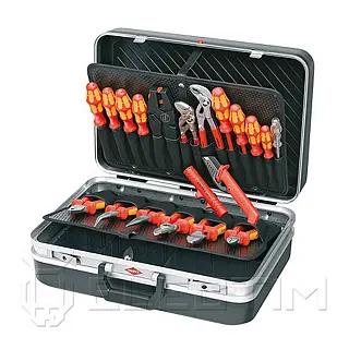 Чемодан инструментальный Vision24 Electro, 20 предметов (KNIPEX)