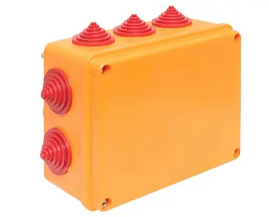Коробка огнестойкая 190х140х70мм IP55, 5 двойных клеммников 1,5-10 мм2 EKF