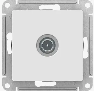 ШЭ Атлас Роз.TV оконечная 1DB, (б/рамки, белый) ATN000191