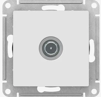 ШЭ Атлас Роз.TV оконечная 1DB, (б/рамки, белый) ATN000191