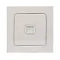 Стокгольм Механизм Розетки RJ-45 1-местной белый EKF PROxima