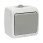 Мурманск Выключатель 1 -клавишный 10А IP54 серый EKF