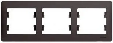 ШЭ Глосса Рамка 3-я гориз. GSL001303 (графит)