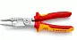 Клещи электромонтажные VDE 1000V, 6-в-1, L-200 мм, хром., 2-комп. рукоятки (KNIPEX)