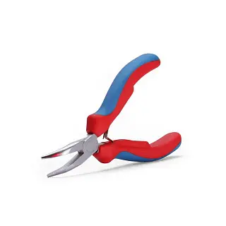 Мини-длинногубцы изогнутые 125мм слесарно-монтажные серии МАСТЕР