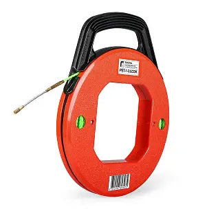 Протяжка из монолитной спирально закрученной полиэстеровой нити в пластиковой кассете