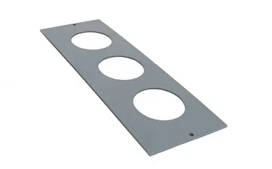 Рамка приборная классик на 3 места для лючка C-Line 24 EKF