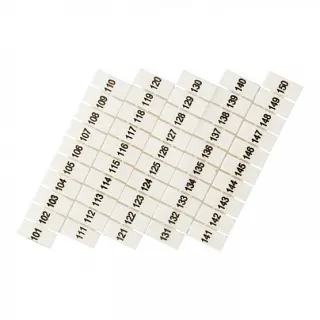 Маркеры для JXB-ST 2,5 с нумерацией 100-150 (100 шт.) EKF PROxima