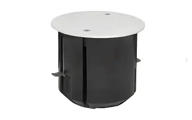 Коробка универсальная установочная КМП-020-028 углубленная с мет. лапками и крышкой (80х70) розн сти