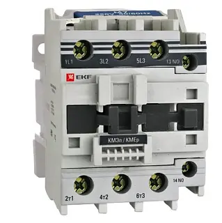 Контактор КМЭп малогабаритный 80А 220В DC 1NO 1NC EKF PROxima