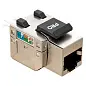 Модуль Keystone розеточный TERACOM PRO Cat.6 RJ-45 экранированный FTP 110 IDC 90 градусов