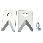 Запасной комплект 2 лезвия+ 1 шуруп для № 5/ № 6 WEICON