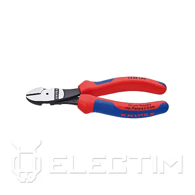 Бокорезы особой мощности, L-160 мм, чёрные, 2-комп. рукоятки (KNIPEX)
