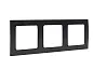 Стокгольм Рамка 3-местная черная EKF PROxima