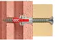 Дюбель распорный 8x40 DUOPOWER с саморезом (8шт упак.) Fischer