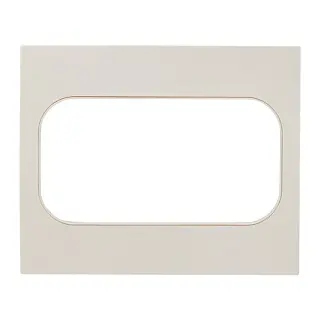 Стокгольм Рамка для розетки 2-местная белая EKF PROxima