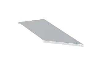 Крышка для переходника по ширине левостороннего лестничного усиленная 100х900х800 мм (2 мм) HDZ EKF