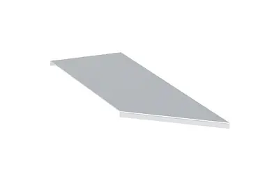 Крышка для переходника по ширине левостороннего лестничного усиленная 100х900х800 мм (2 мм) HDZ EKF