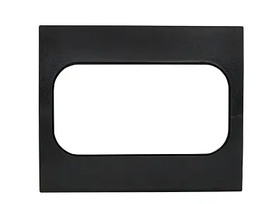 Стокгольм Рамка для розетки 2-местная черная EKF PROxima