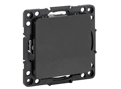 Стокгольм Механизм Выключателя 1-кл. 10А черный EKF PROxima