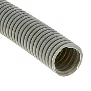 Труба гофр. ПВХ с протяжкой d50 мм (20 м) серая EKF-Plast