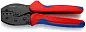 Пресс-клещи PreciForce®,  кол-во гнёзд: 3, 0.5 - 6.0 мм (20 -10 AWG), L-220 мм, чёрные, 2-комп. рукоятки, SB (KNIPEX) Пресс-клещи PreciForce®,  кол-во гнёзд: 3, 0.5 - 6.0 мм (20 -10 AWG), L-220 мм, чёрные, 2-комп. рукоятки, SB (KNIPEX)