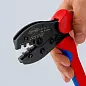 Пресс-клещи под кабельные наконечники, 4-6 мм², AWG 12+10, кол-во гнёзд: 2, L-220 мм. SB (KNIPEX)