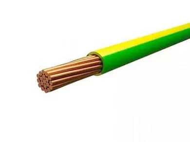 Провод ПуГВ-1х4,0 жел/зел 10 метров (Щучинский завод"Автопровод")