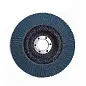 Лепестковый шлифовальный круг по металлу  125 ZK40 цирконий OSA