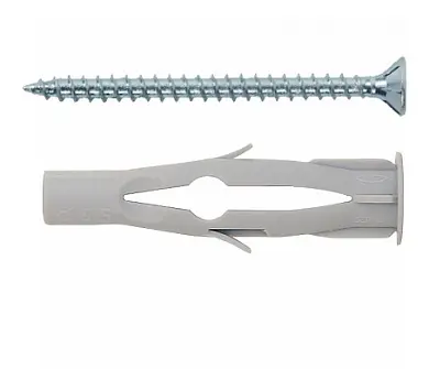 Универсальный дюбель для пустотелых материалов FU 6х35 с саморезом (25 штук) Fischer
