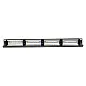 Патч-панель TERACOM 19'' Cat.5E 1U неэкранированная UTP 24 порта RJ-45 110 IDC с органайзером