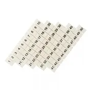 Маркеры для JXB-ST 6 с нумерацией 1-50 (100 шт.) EKF PROxima