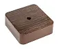 Коробка разветвительная KMP-030-030 (75х75х26) тёмное дерево EKF PROxima