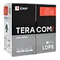 Кабель витая пара TERACOM PRO Cat.5E F/UTP 4 пары solid внешний 24AWG оболочка LDPE цвет черный (упак. 305м)
