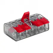 Клемма СМК 221-415 5 отверстий 0.2-4.0 мм2 блистер (5шт.) EKF PROxima