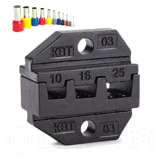 Матрица МПК-03 для обжима втулочных наконечников сечением 10-25 мм (КВТ)