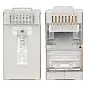 Коннектор RJ-45 TERACOM экранированный 8P8C Cat.5E универсальный (упак.20шт)