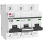 Автоматический выключатель 3P 35А (C) 10kA ВА 47-100 EKF Basic