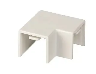 Поворот 90 гр. (16х16) (4 шт) белый EKF-Plast