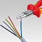 Круглогубцы, губки D3x30 мм, L-160 мм, хром., 2-комп. рукоятки (KNIPEX)