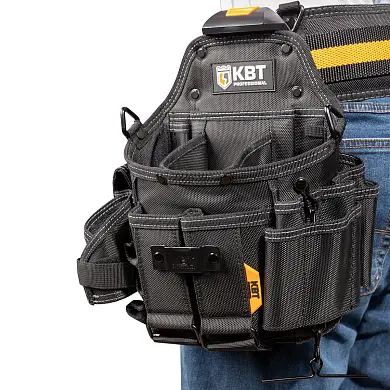 Быстросъемная поясная сумка СМ-07 модульного типа на клипсе с кобурой для подвешивания "Quick-Lock" (КВТ)