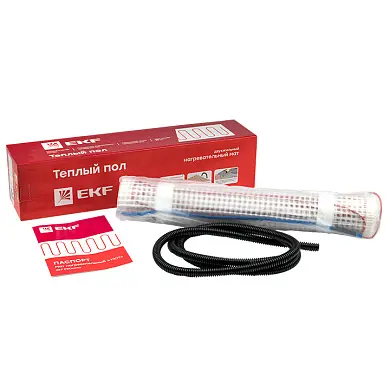 Мат нагревательный двухжильный "Уют" 6 кв. м. 900 Вт EKF Proxima