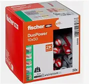 Дюбель распорный DUOPOWER 10x50 (упак. 50шт)Fischer