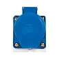 Розетка стационарная наружная 123 2Р+РЕ 32А 220В IP44 EKF PROxima