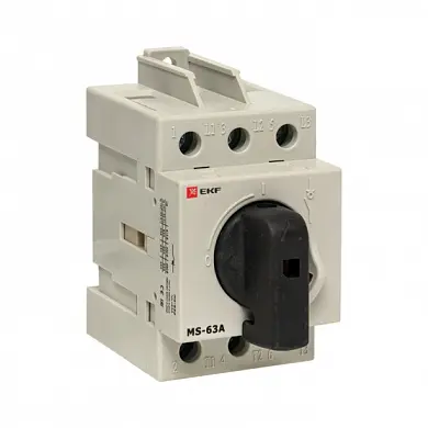 Рубильник модульный MS-63A 3P на DIN-рейку EKF PROxima
